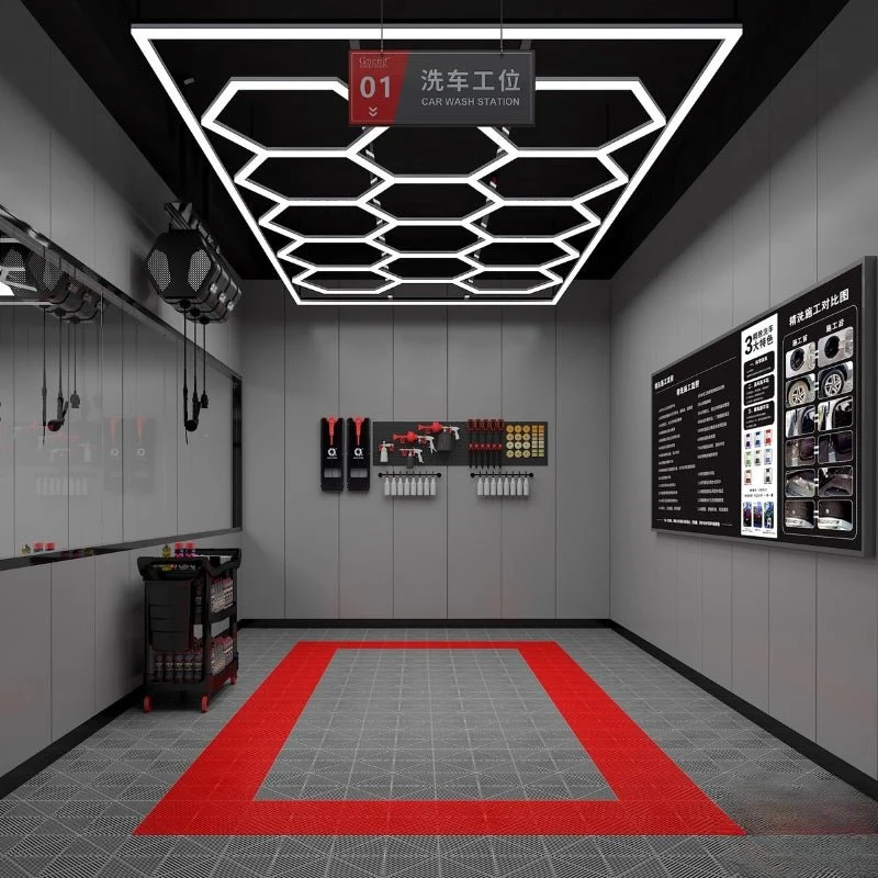 Kit 14 LED Hexagonal 562,5W avec cadre 110lm/w