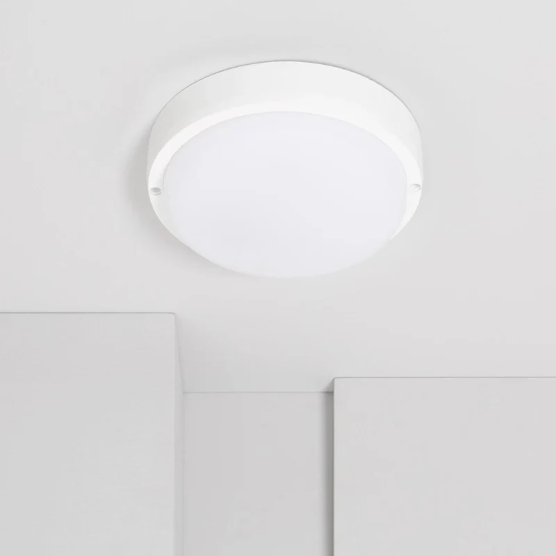 Plafonnier LED Extérieur Rond 25W Blanc IP65 Ø175 mm