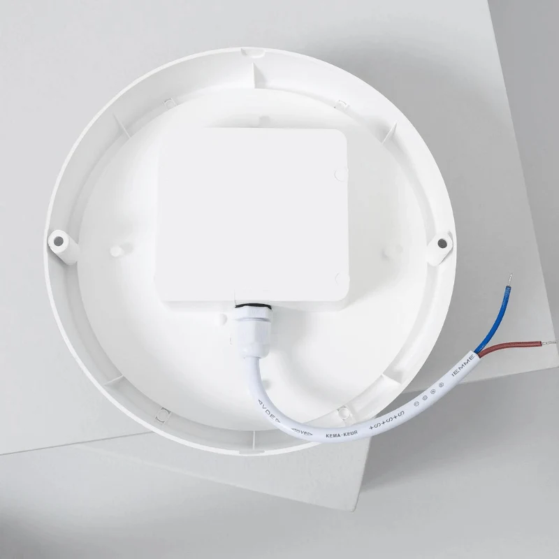 Plafonnier LED Extérieur Rond 25W Blanc IP65 Ø175 mm