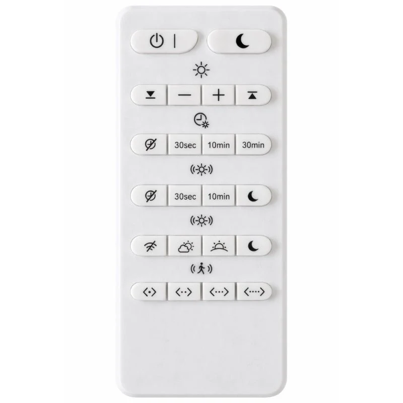 Panneau LED 28W 60x60 BLANC dimmable 150lm/W avec détecteur de mouvement + Télécommande - Pack de 2