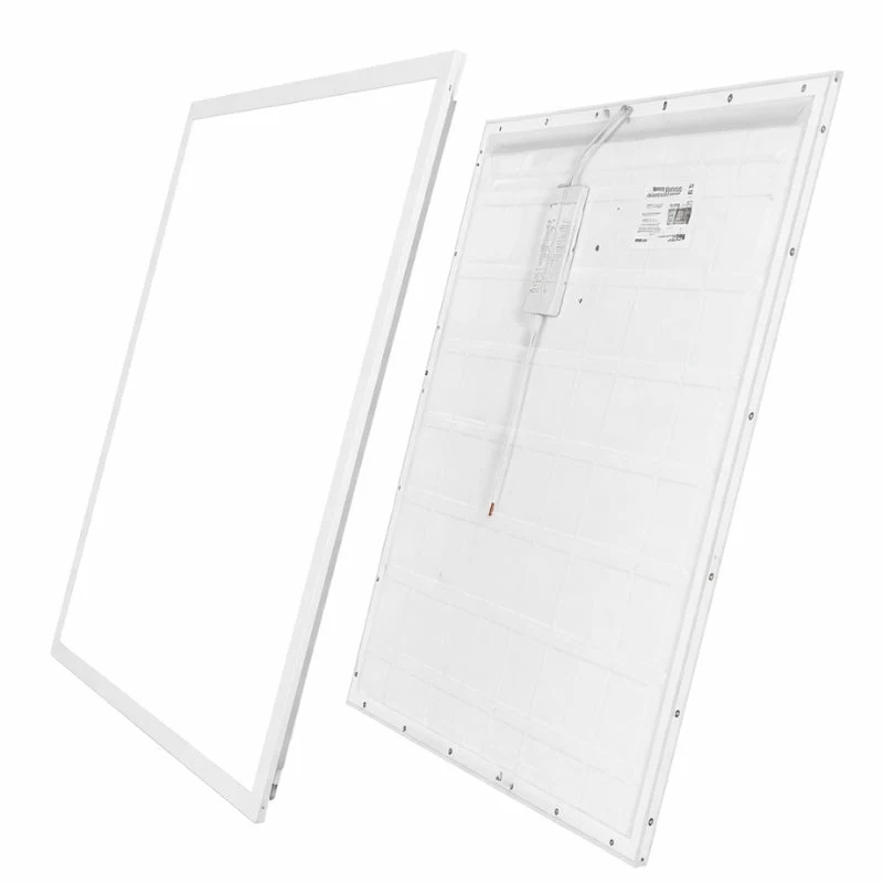 Panneau LED 28W 60x60 BLANC dimmable 150lm/W avec détecteur de mouvement + Télécommande - Pack de 8