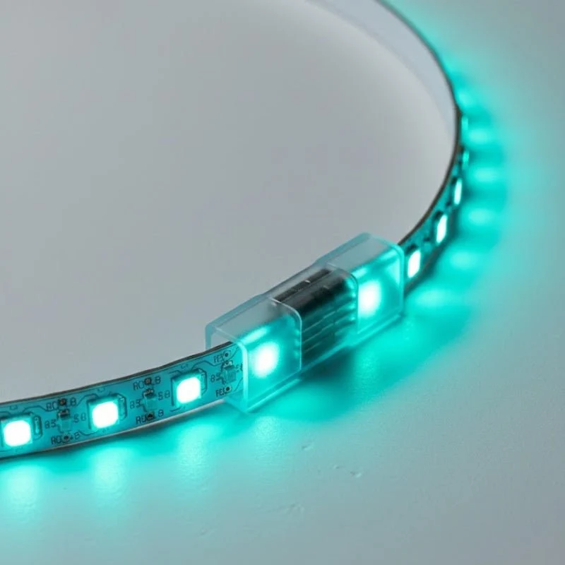 Connecteur Droit avec Picots pour Ruban LED RGB