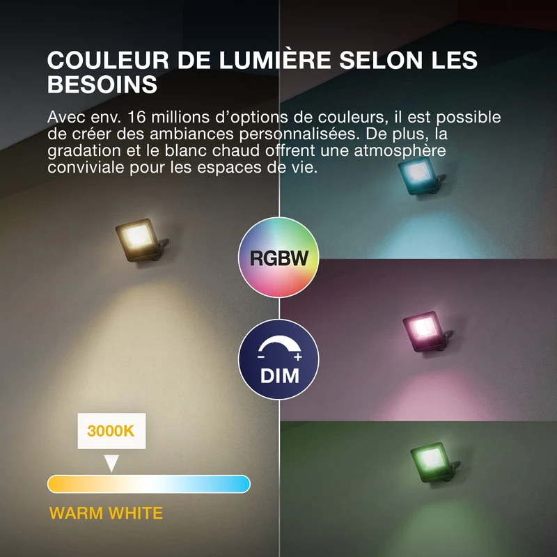 OSRAM SMART+ MATTER Projecteur 10W Multicolore