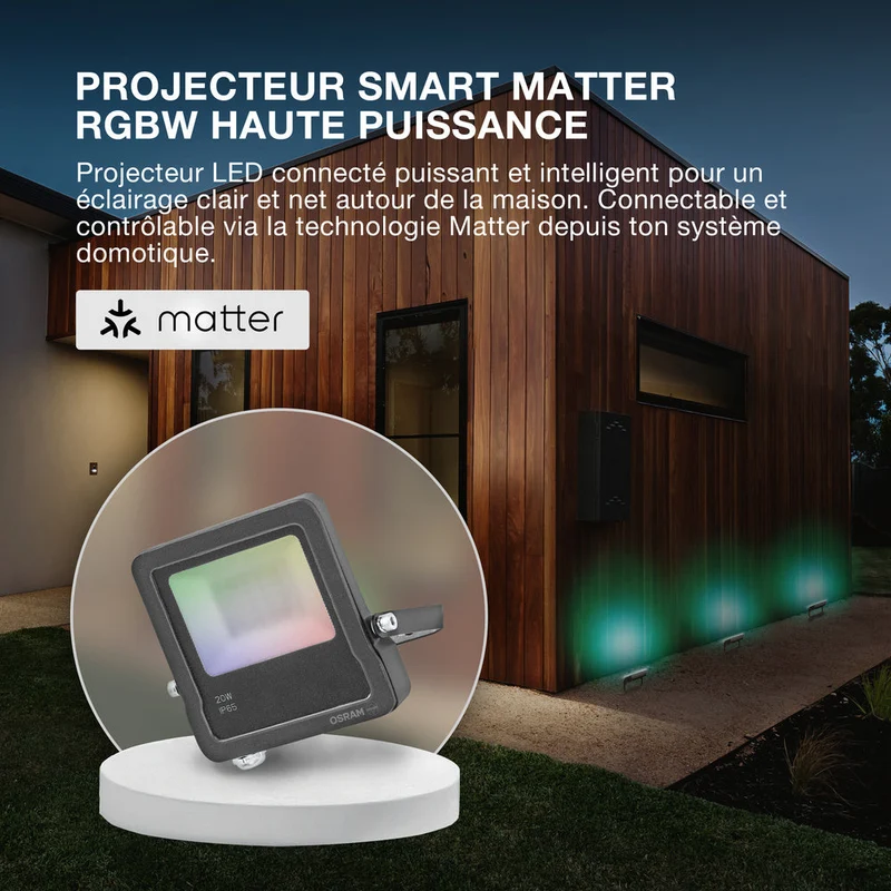 OSRAM SMART+ MATTER Floodlight 100W Multicolore