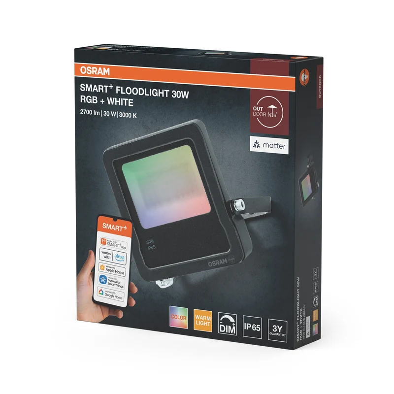 OSRAM SMART+ MATTER Floodlight 30W Multicolore