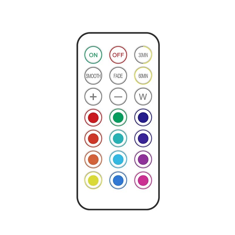6 Pack LED Puck Lights with Remote, White Finish RGBW Color Changing Under Cabinet Lights Wireless,13 Colors Changeable LED Closet Light Dimmable,AA Battery Operate Push Night Lights with Timer Function