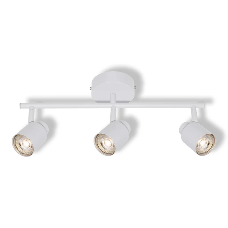 OSRAM Spot LED 3 points PRIMAL, lampe, 3xGU10, blanc
