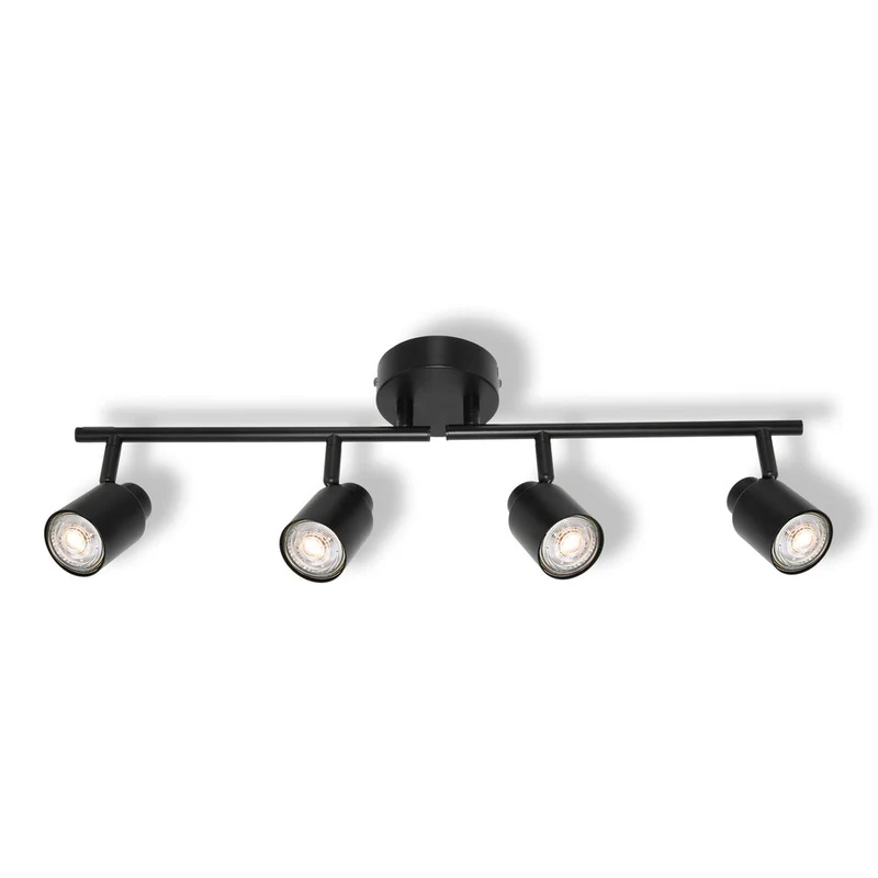 OSRAM Spot LED 4 points PRIMAL, lampe, 4xGU10, noir