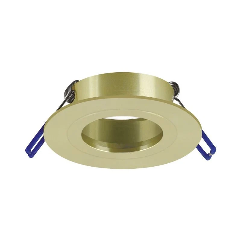 Support Spot Encastré GU10 Rond Doré