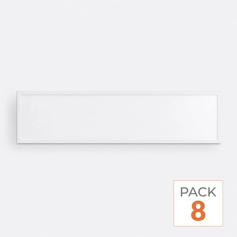 Panneau LED Backlit CCT 120x30 36W 105lm/W - 3000K/4000K/6000K - Pack de 8