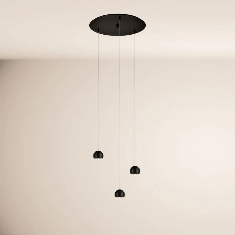 s.luce Beam LED Pendelleuchte 3- oder 5-flammig Modular Baldachin