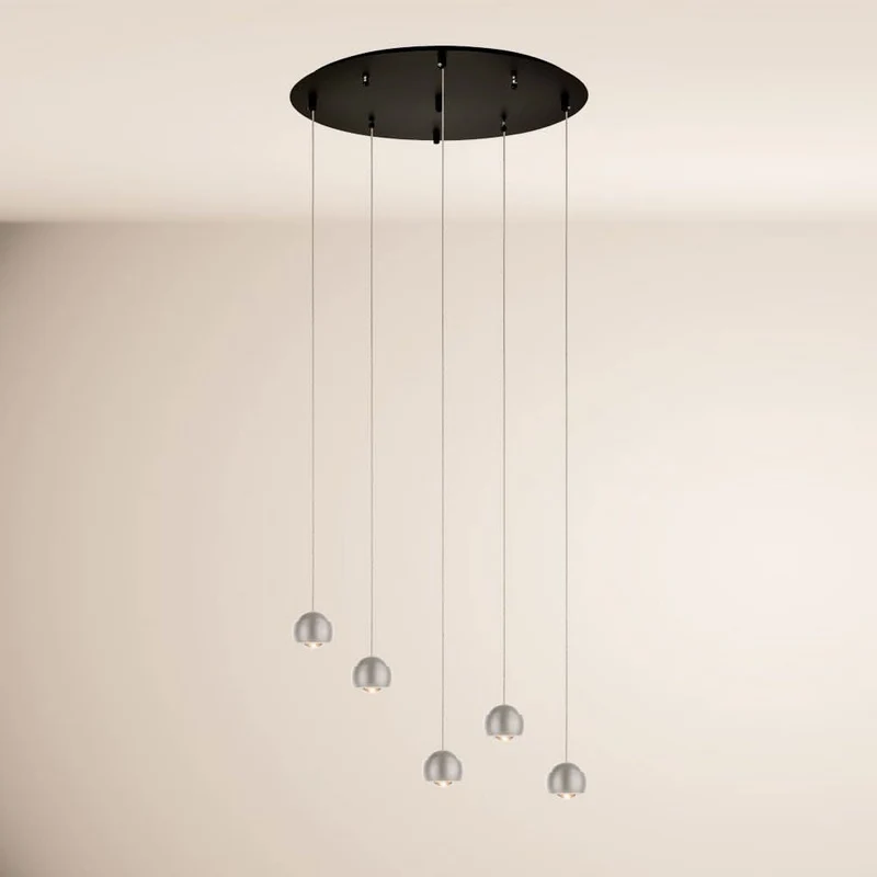 s.luce Beam LED Pendelleuchte 3- oder 5-flammig Modular Baldachin