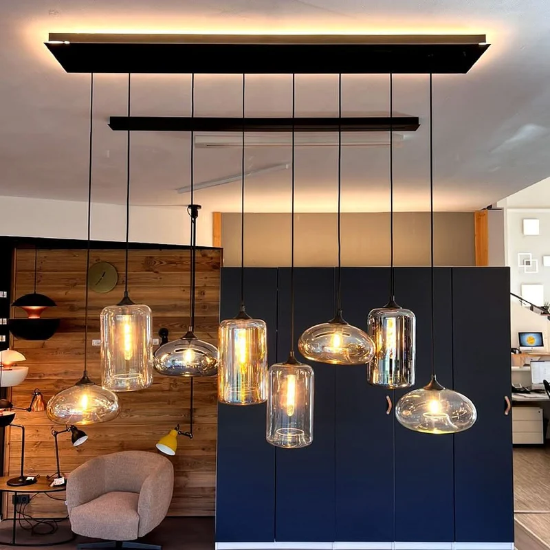 s.luce Modular Balken Baldachin mehrflammig Rechteckig