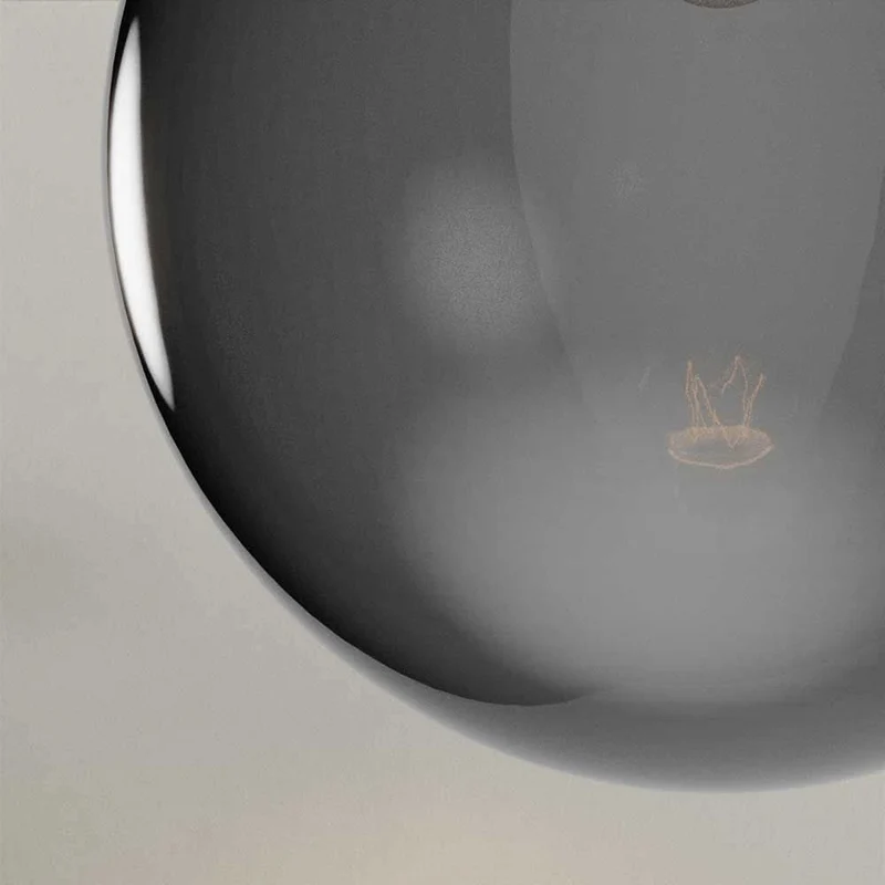 s.luce Orb Axis Glas-Tischlampe Dreibein 20cm