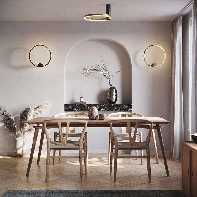 s.luce Ring Air LED Wand- & Deckenleuchte Ø 40cm rund indirekt