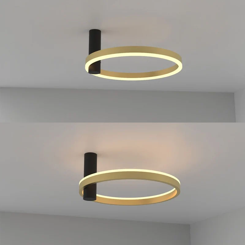 s.luce Ring Air LED Wand- & Deckenleuchte Ø 40cm rund indirekt