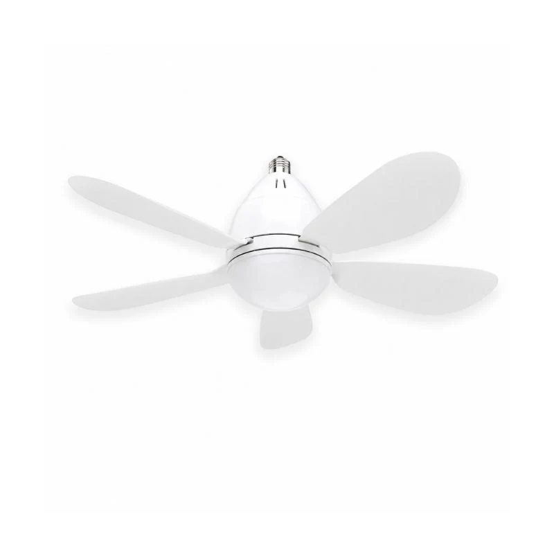 Ampoule Ventilateur LED E27 11W CCT avec Télécommande Ø42cm