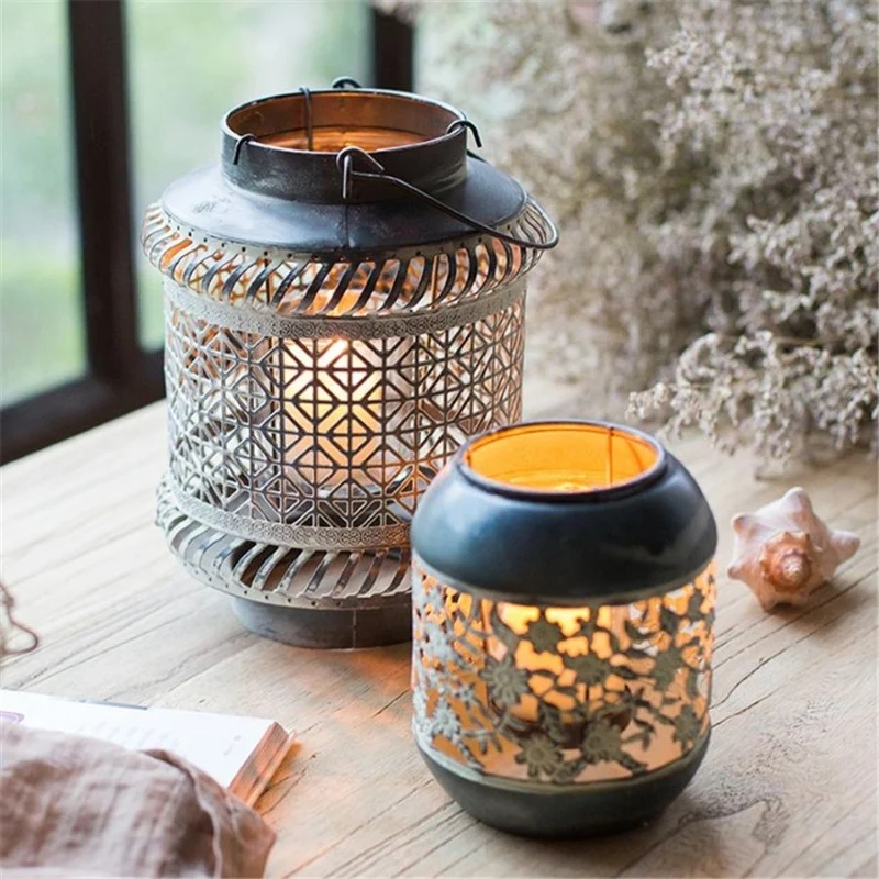 LANTERNE DE JARDIN STYLE MAROCAIN
