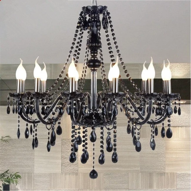LUSTRE EN CRISTAL FAMILLE ADDAMS