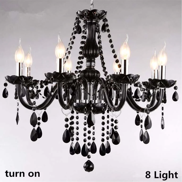 LUSTRE EN CRISTAL FAMILLE ADDAMS