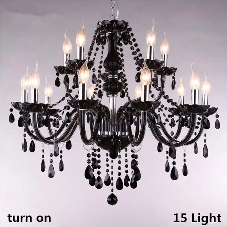 LUSTRE EN CRISTAL FAMILLE ADDAMS