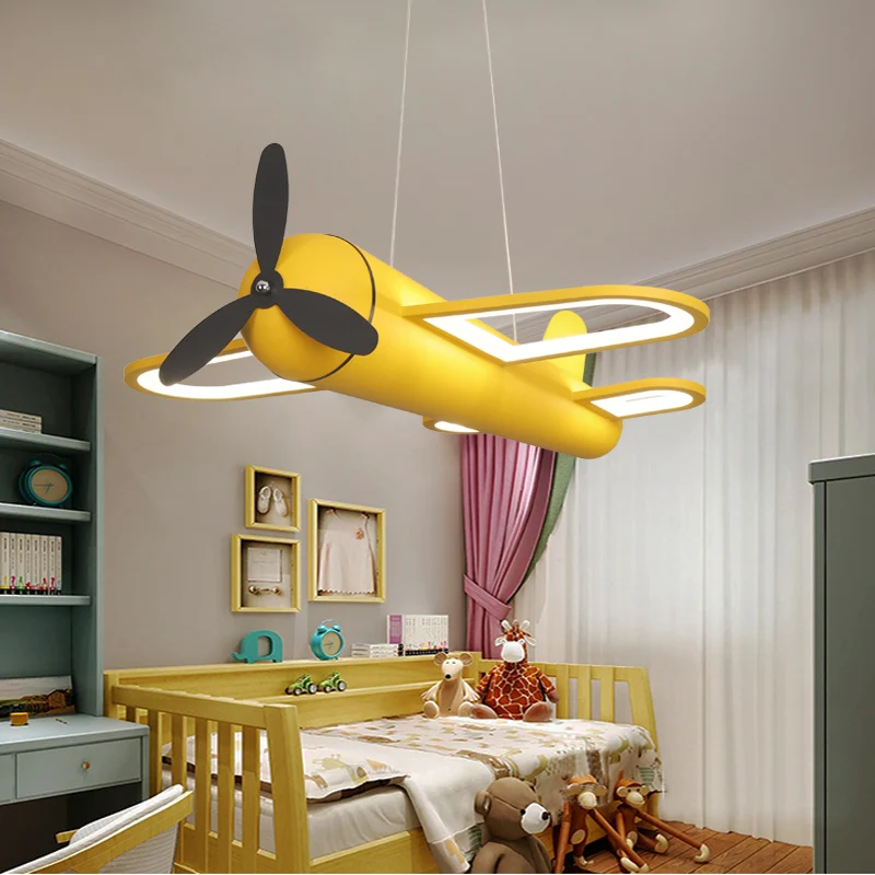 LAMPE POUR ENFANT PLAFONNIER AVION