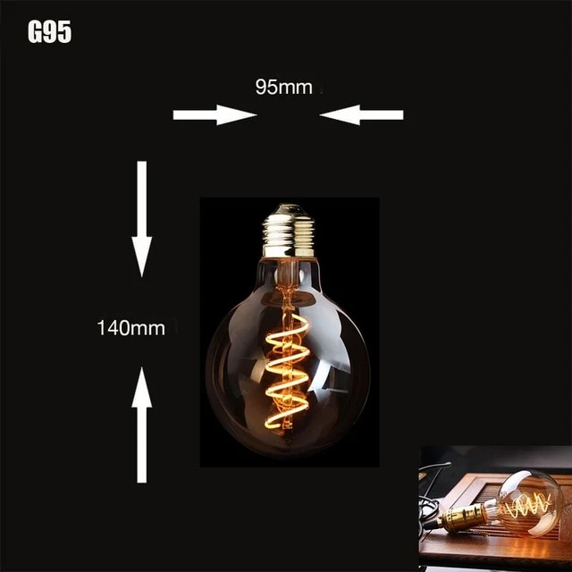 AMPOULE RÉTRO EDISON ECONOMIQUE