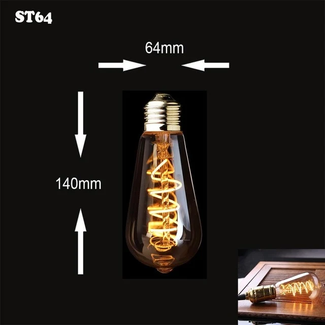 AMPOULE RÉTRO EDISON ECONOMIQUE