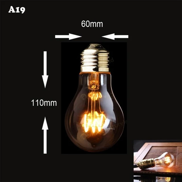 AMPOULE RÉTRO EDISON ECONOMIQUE
