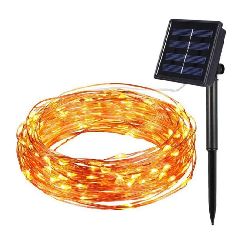 GUIRLANDE LUMINEUSE DE JARDIN, SOLAIRE