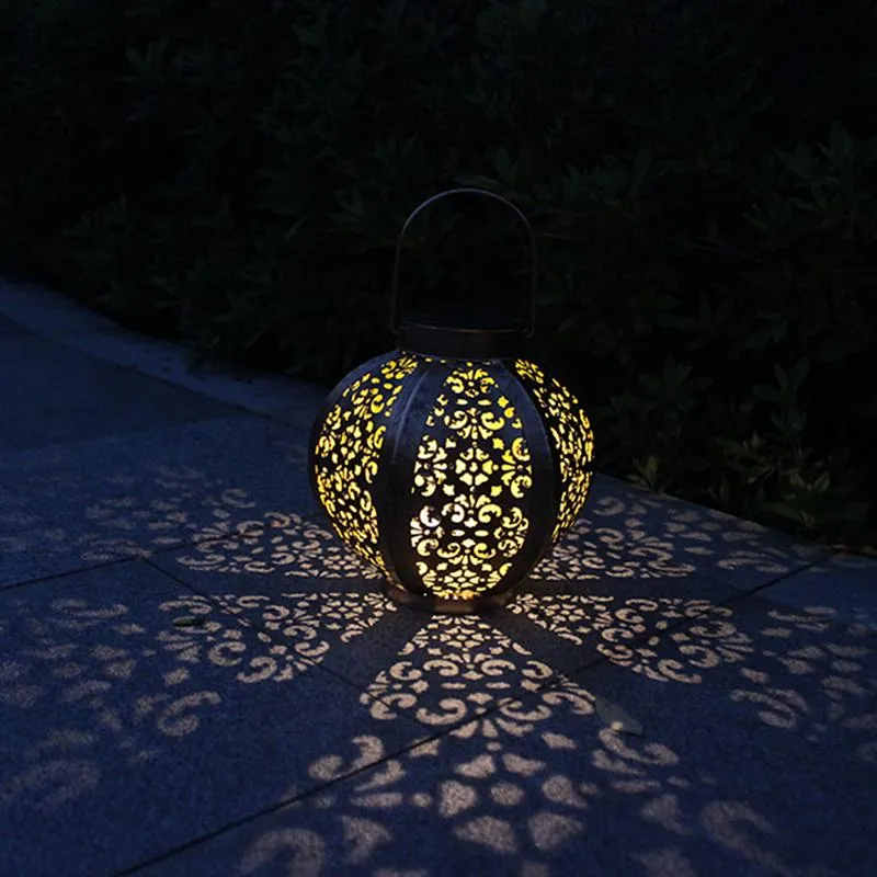 LANTERNE DE JARDIN SOLAIRE HEXAGONALE