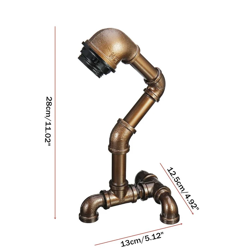 LAMPE STEAMPUNK STYLE INDUSTRIEL