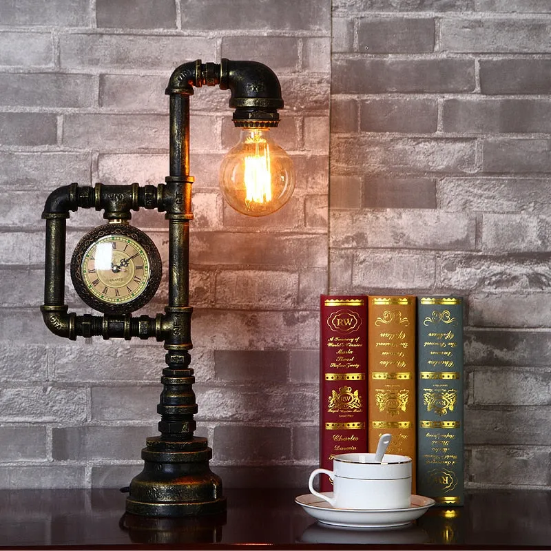 LAMPE DE BUREAU STEAMPUNK