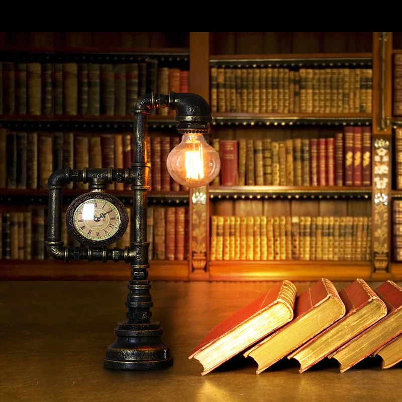 LAMPE DE BUREAU STEAMPUNK