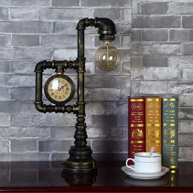 LAMPE DE BUREAU STEAMPUNK