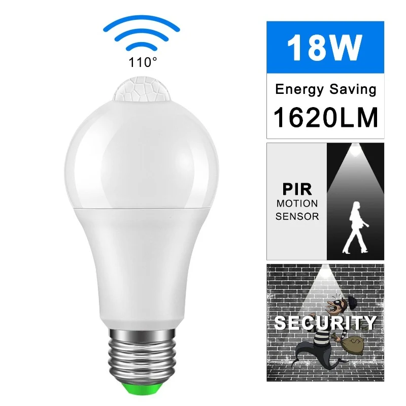 AMPOULE LED AVEC DÉTECTEUR