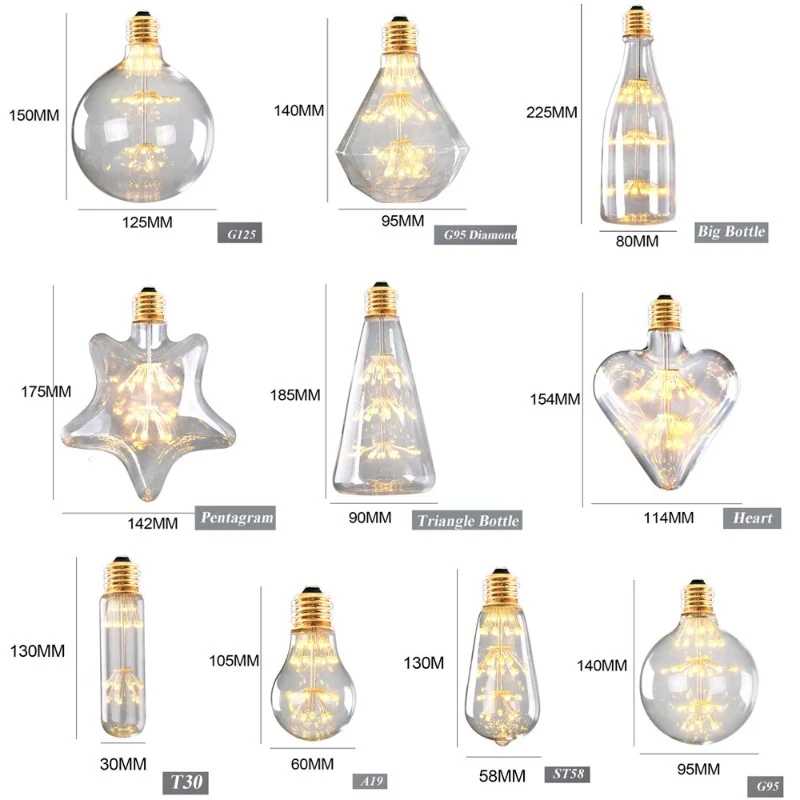 AMPOULE LED VINTAGE