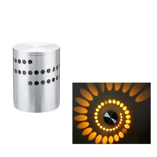 LAMPE DÉCORATIVE LED A EFFET SPIRALE