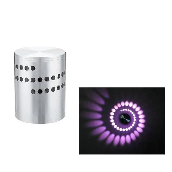 LAMPE DÉCORATIVE LED A EFFET SPIRALE