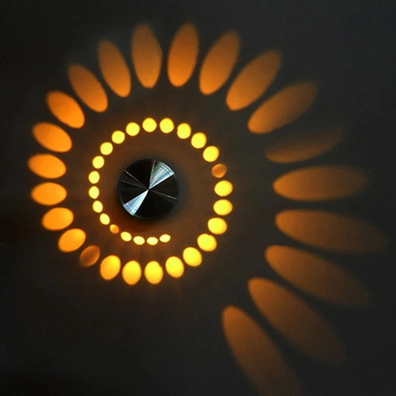 LAMPE DÉCORATIVE LED A EFFET SPIRALE
