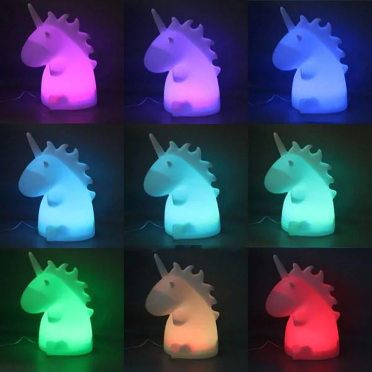 VEILLEUSE LICORNE POUR ENFANT