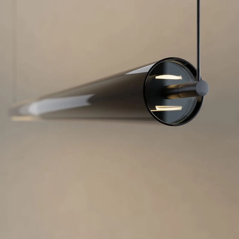 s.luce Ranya LED Up & Down Pendelleuchte mit Glas-Cover & Fernbedienung