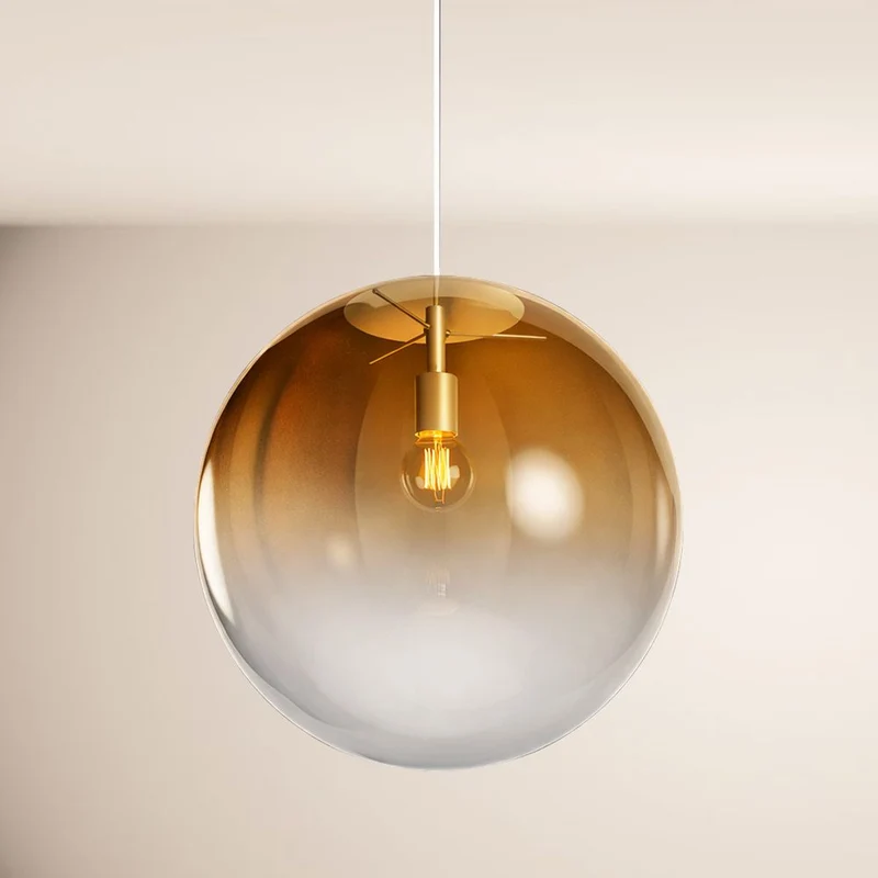 s.luce Orb Glaskugel Galerieleuchte Aufhängung 500cm Weiß