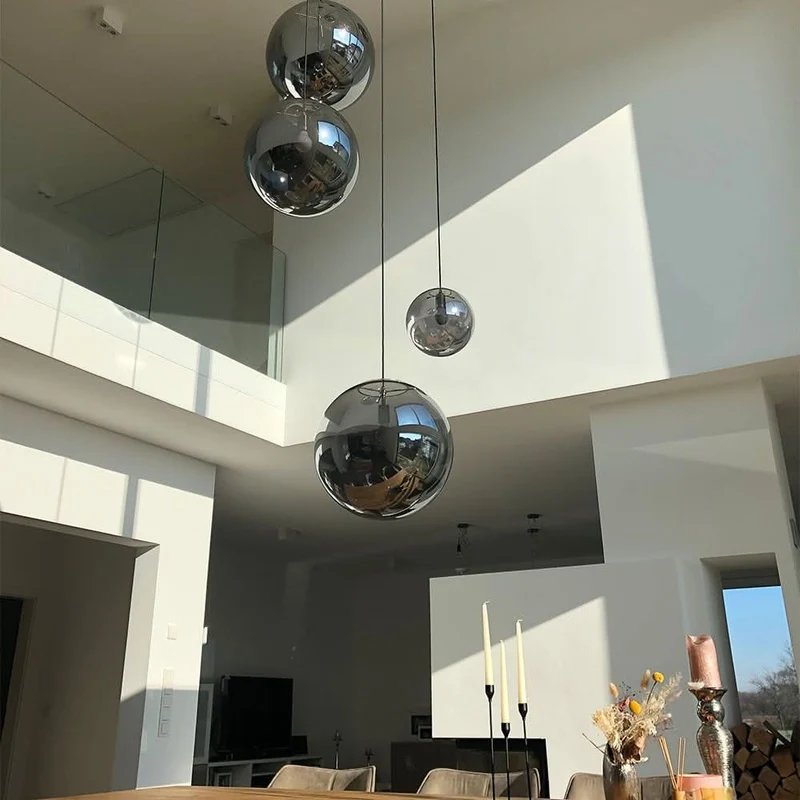 s.luce Orb Glaskugel Galerieleuchte Aufhängung 500cm Weiß