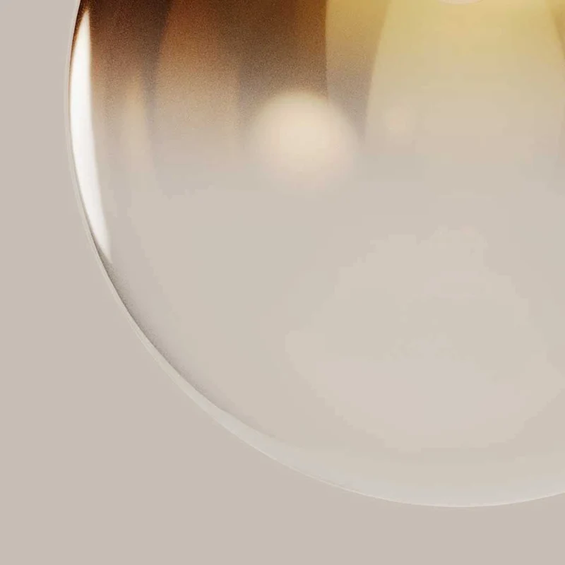 s.luce Orb Glaskugel Pendelleuchte Aufhängung 150cm Weiß