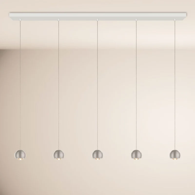 s.luce Beam LED Esstisch-Pendelleuchte Balken 120cm
