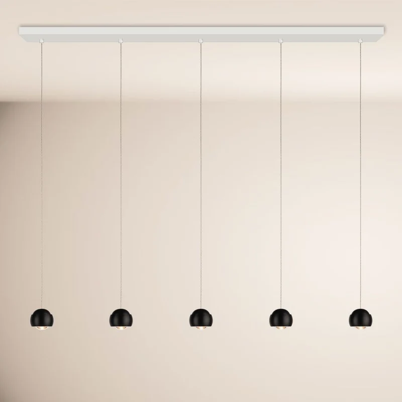 s.luce Beam LED Esstisch-Pendelleuchte Balken 120cm