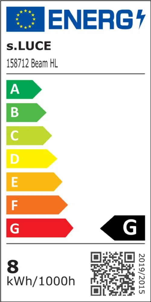s.luce Beam LED Esstisch-Pendelleuchte Balken 120cm