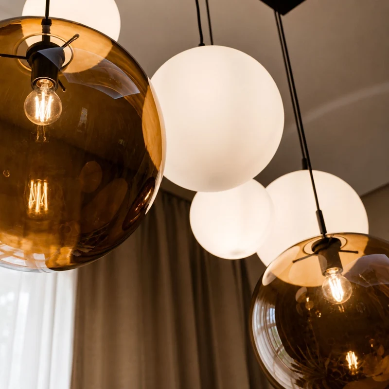 s.luce Orb 3-flammig Ø 30 Esstisch-Pendelleuchte 120cm