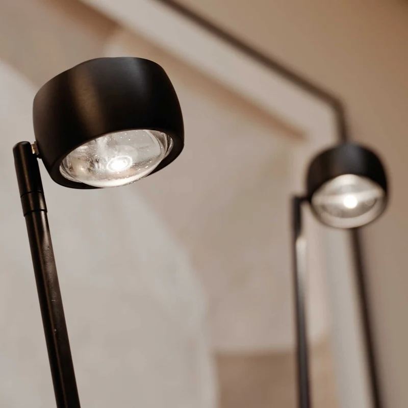 s.luce Beam LED Stehleuchte 2-flammig 145cm Touchdimmer